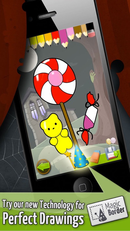 Halloween - Coloring Puzzles for Kids Full Version screenshot-3