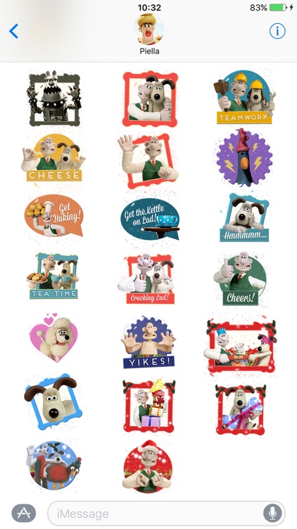 Wallace and Gromit Stickers