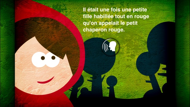 My first French interactive book: Little Red Cap(圖2)-速報App