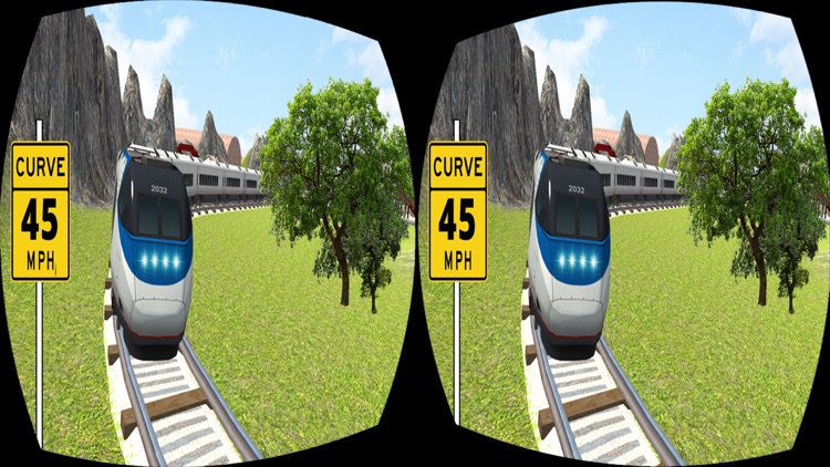 VR Train Simulator 2017: Racing Game On Rail