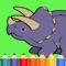 Coloring Book For Kids Drawing Dinosaur Edition