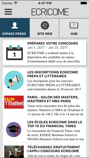 Concours Ecricome(圖1)-速報App