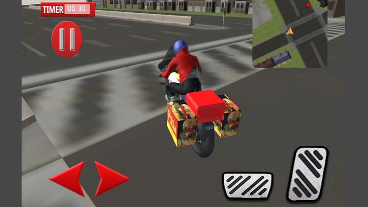 Fast food Motorcycle Delivery & Bike Rider Sim