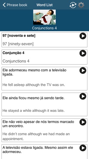 Learn Portuguese (Brazil) - 50 languages(圖4)-速報App