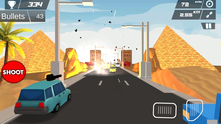 Fast Car Shooting Race - Cartoon Cars Asphalt Race