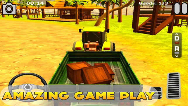 Village Tractor Farm Sim 3D