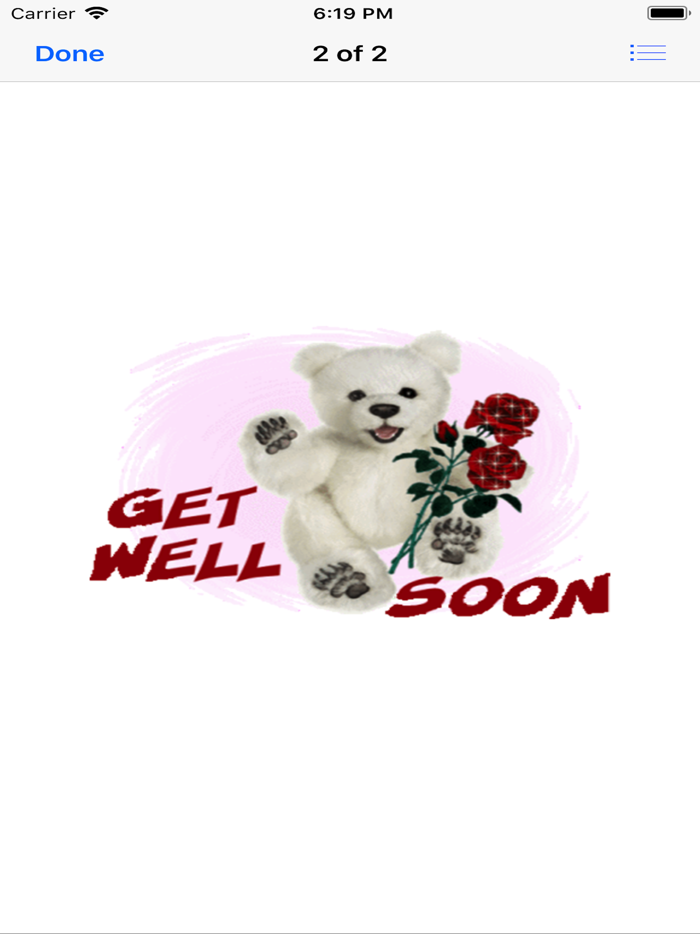 Get Well Soon Stickers 2018