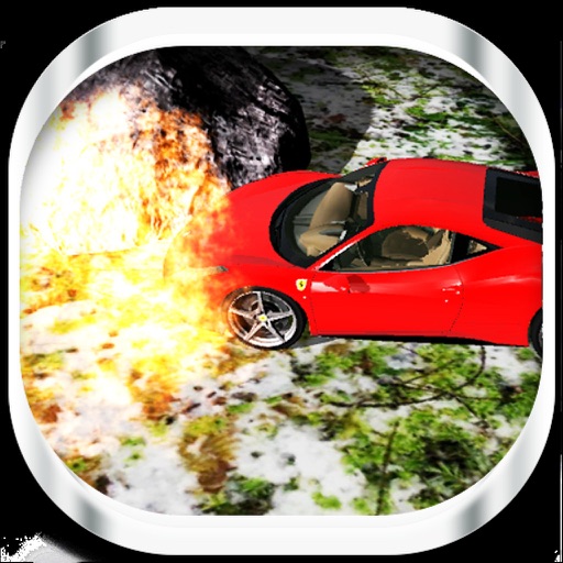 Red Car Drift Game 3D Icon