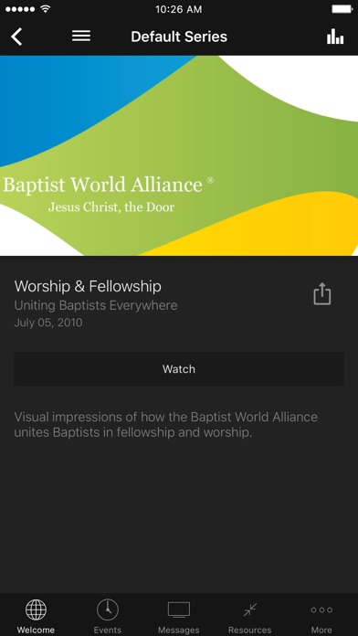 How to cancel & delete Baptist World Alliance Network from iphone & ipad 3