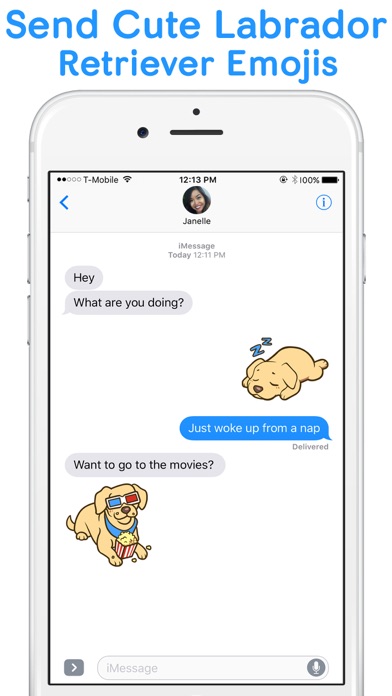 How to cancel & delete LabLoversMoji - Labrador Retriever Emoji Stickers from iphone & ipad 2
