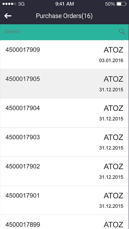 Purchase Order Approvals