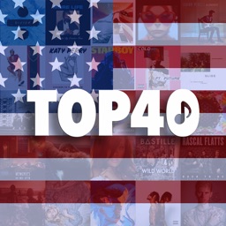 TOP40 US music charts - pop, hip-hop, country
