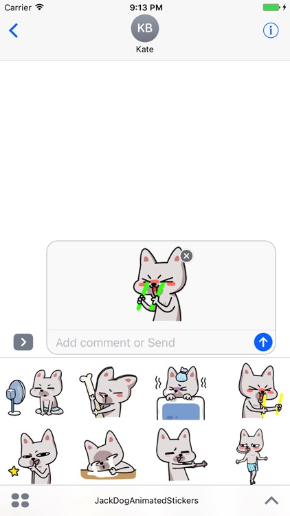 Kuto Dog - Animated Stickers