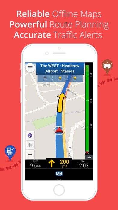 CoPilot Premium Europe Sat Nav - Offline GPS Navigation and Maps Screenshot 1