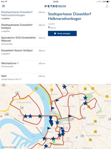 METRO Marathon App screenshot 2