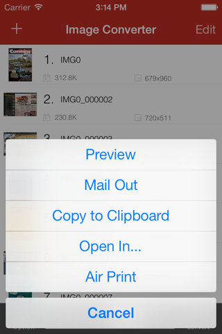 Image Converter for iPhone - náhled