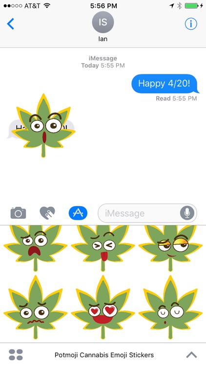 Potmoji Cannabis Emojis