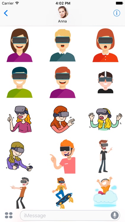 Virtual Reality Stickers 1