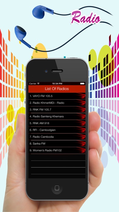 How to cancel & delete Cambodia Radio Stations - Best Music/News FM from iphone & ipad 1