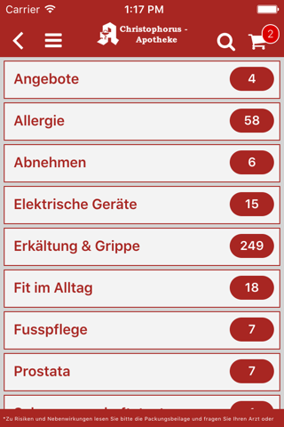 Christophorus-Apotheke screenshot 3