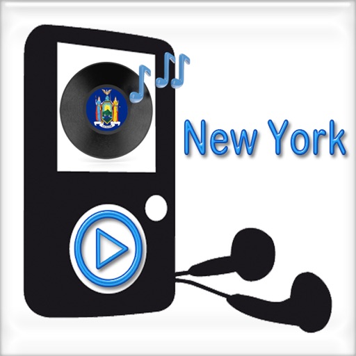 New York Radios - Top Stations Music Player Online Icon