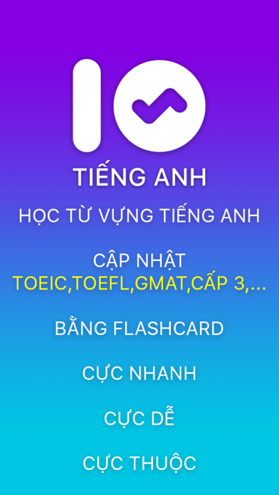 How to cancel & delete 10s Tiếng Anh - Học nhanh từ vựng bằng FlashCard from iphone & ipad 1