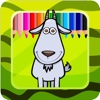 Kids Games And Coloring Pages Goats Version