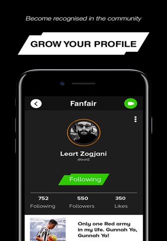 Fanfair – the live football community screenshot 2