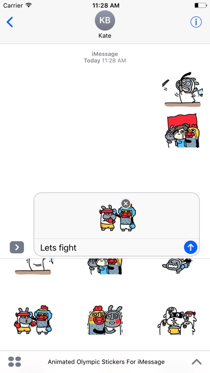 Animated Sports Stickers For iMessage