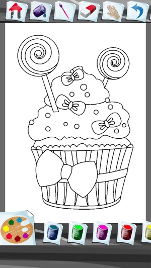 Cupcake Coloring Book App(圖3)-速報App