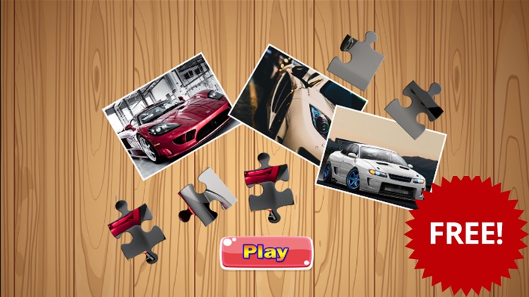 Sport Cars Jigsaw Puzzle Game For Kids and Adults screenshot-4