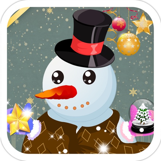 Christmas Snowman Party - Free fashion games Icon