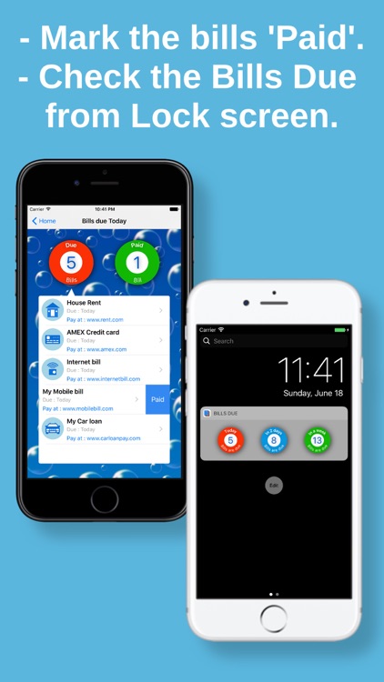 Bill Pay Reminder & Organizer