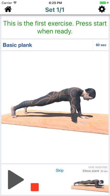 5 Min Plank Workout - Efficient Static Exercise