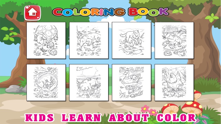 Animal Coloring Book - Free Painting Page for Kids screenshot-3