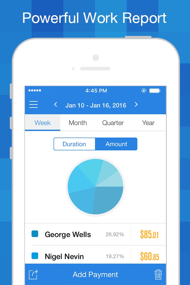 Hours Keeper Pro - Timesheet, Tracking & Billing screenshot 4