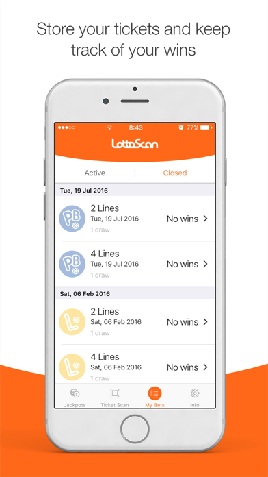 LottoScan – SA Lotto and Powerball checker screenshot 3