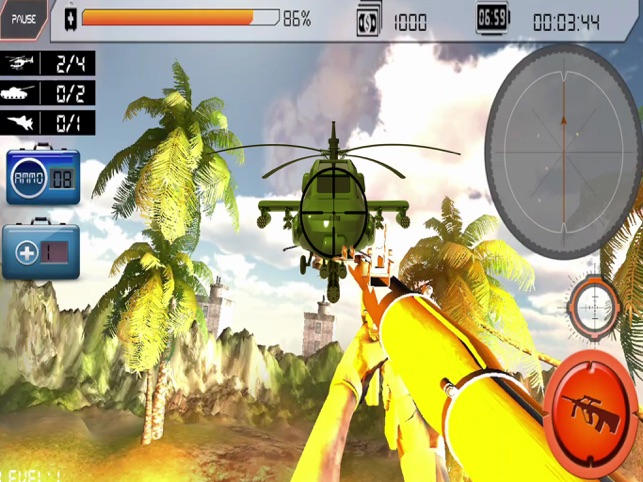 Bazooka Defence Battle-3D Attack Free, game for IOS