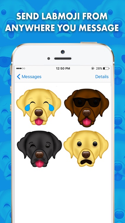 LabMoji - Labrador Retriever Emoji & Stickers!