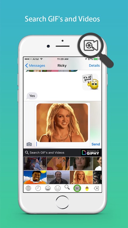 Emoji Keyboard - Cute Gif Emoticons, Fun Stickers screenshot-3