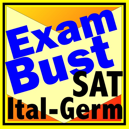 SAT Italian & German Prep Flashcards Exambusters icon