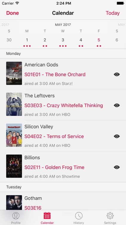 SERIST - TV Show Tracker screenshot-3