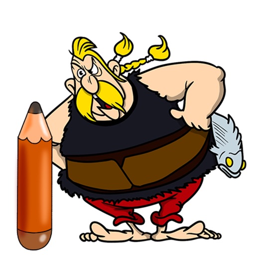 Art Tutorials for Asterix and Obelix iOS App