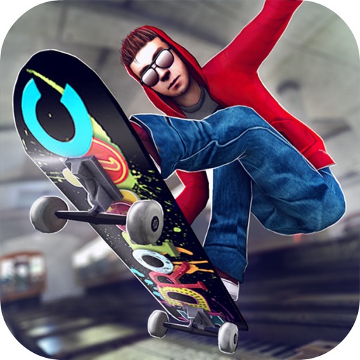 Crazy Boy Flip SkateBoard Icon