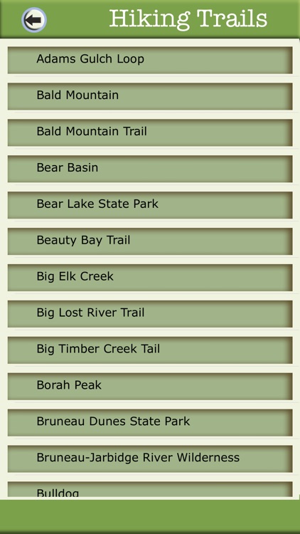 Idaho Camping And National parks