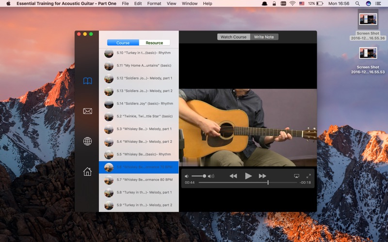 Essential Training for Acoustic Guitar - Part One thumbnail 3