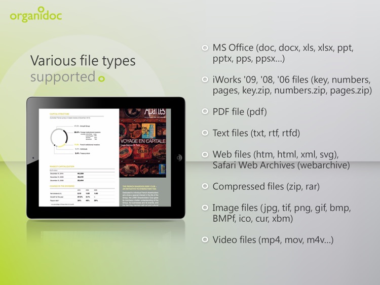 OrganiDoc HD - Your best file manager & PDF viewer screenshot-3