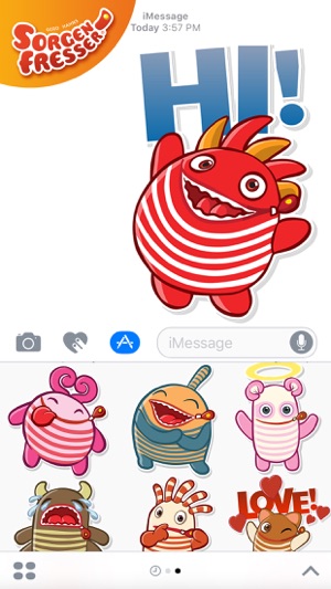 Sorgenfresser Emojis(圖3)-速報App