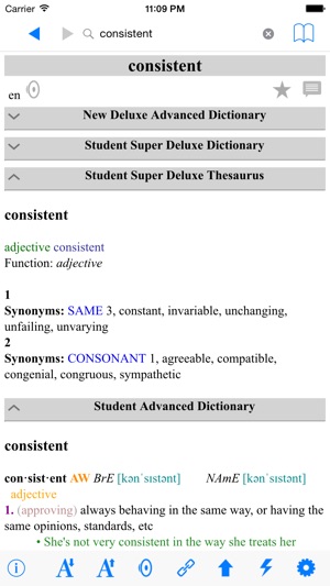 Student Advanced Dictionary Deluxe(圖2)-速報App