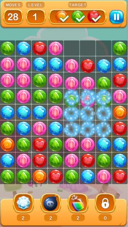 Candy Sweet ~ New Challenging Match 3 Puzzle Game